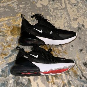 Women’s Black and White Nike Air Max 270